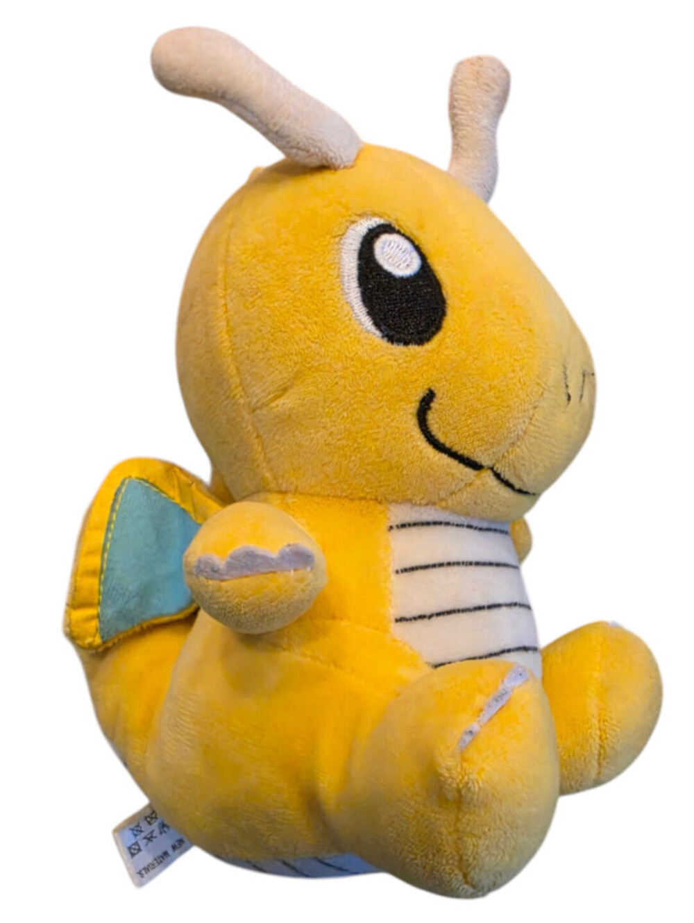Pokemon Dragonite Plush 2009 Stuffed Animal Yellow